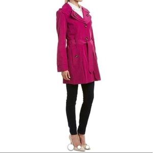 NWOT London Fog Pink Trench Coat